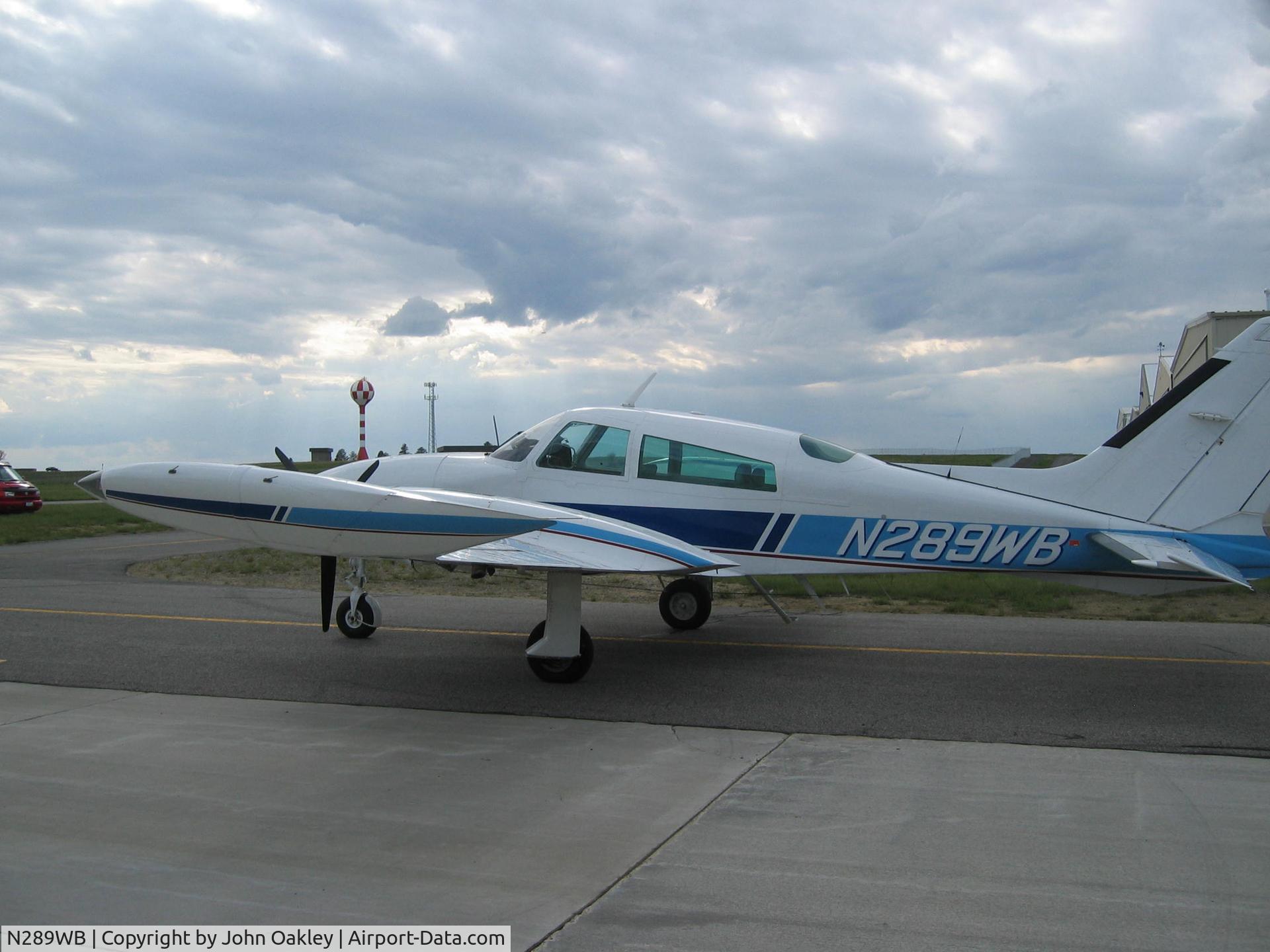 N289WB, 1977 Cessna T310R C/N 310R0817, Side View