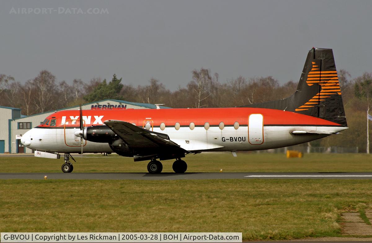G-BVOU, 1973 Hawker Siddeley HS.748 Series 2A C/N 1721, H.S.748 Srs2A