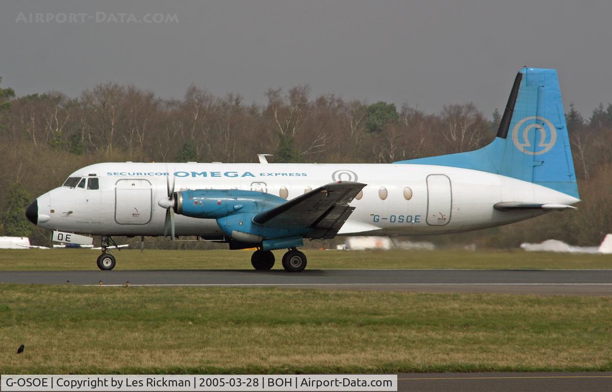 G-OSOE, 1971 Hawker Siddeley HS.748 Series 2A C/N 1697, H.S.748 Srs2A