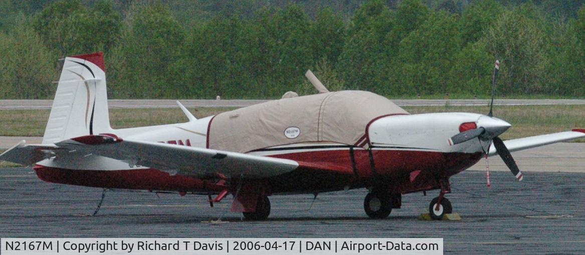 N2167M, 1999 Mooney M20M Bravo C/N 27-0270, 1999 Mooney M20M covered at Danville Va.