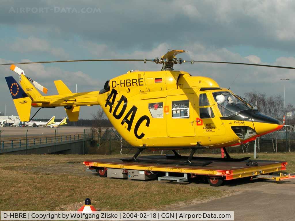 D-HBRE, 1988 Eurocopter-Kawasaki BK-117B-2C C/N 7184, Based at CGN