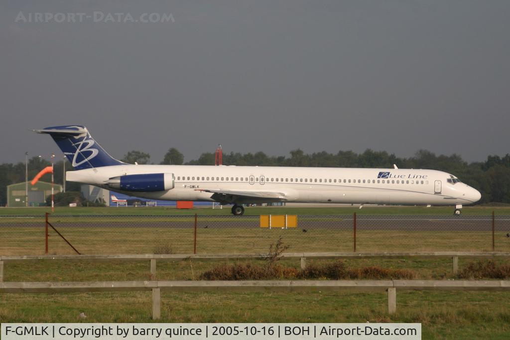 F-GMLK, 1988 McDonnell Douglas MD-83 (DC-9-83) C/N 49672, MD-83 BLUE LINE