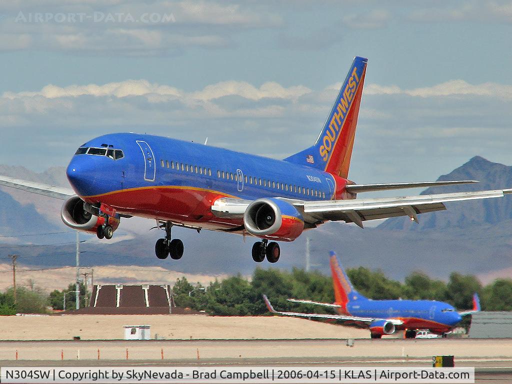 N304SW, 1985 Boeing 737-3H4 C/N 22944, Southwest Airlines / 1985 Boeing 737-3H4