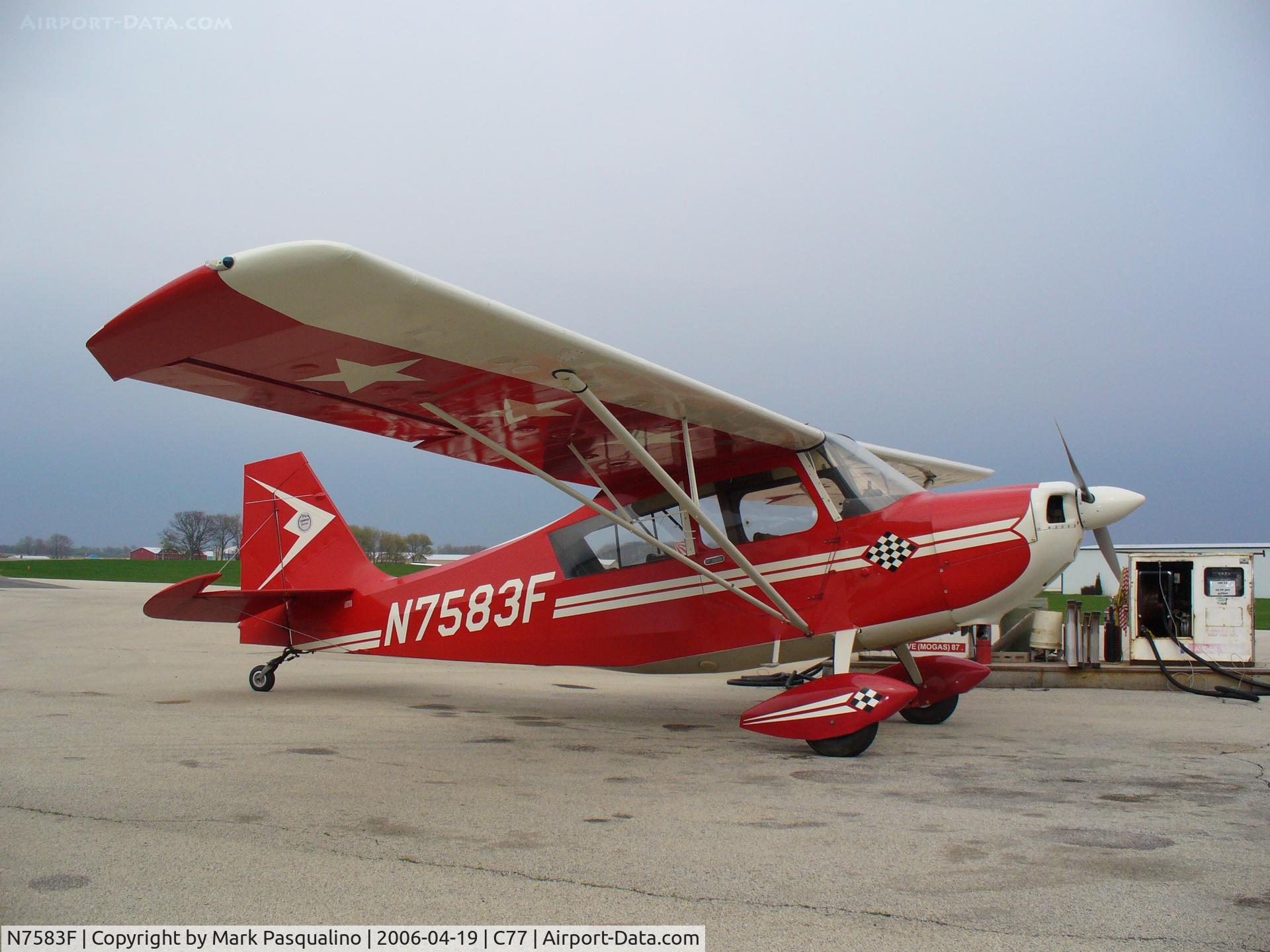 N7583F, 1970 Champion 7ECA Citabria C/N 739-70, 7ECA