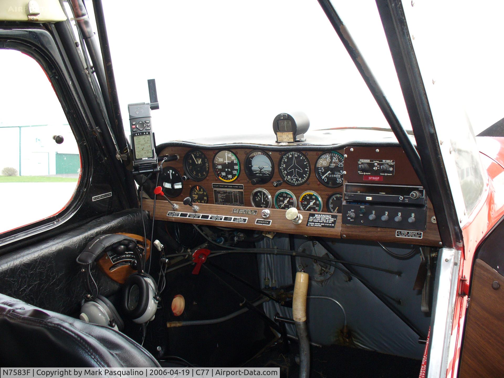 N7583F, 1970 Champion 7ECA Citabria C/N 739-70, 7ECA