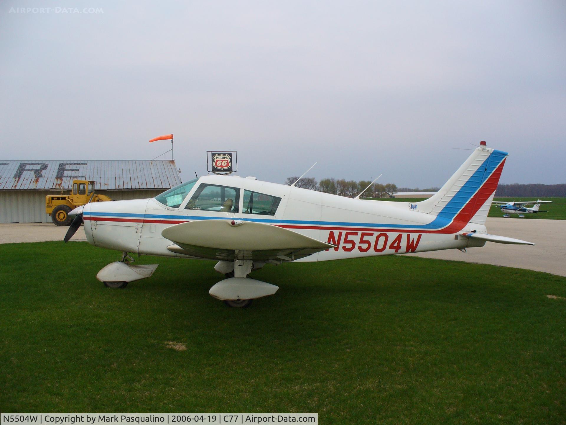 N5504W, 1962 Piper PA-28-160 Cherokee C/N 28-591, PA-28-160