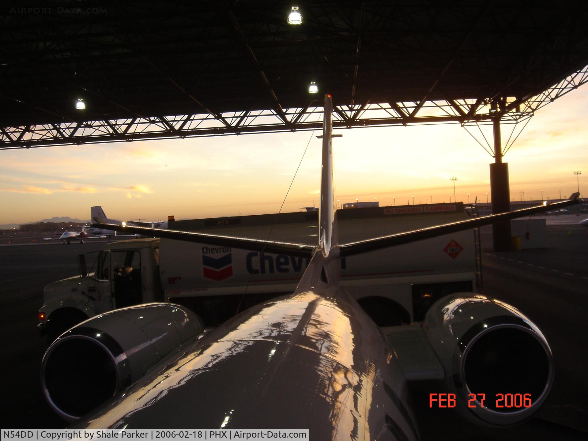 N54DD, 1990 Cessna 560 C/N 5600089, Early morning at PHX