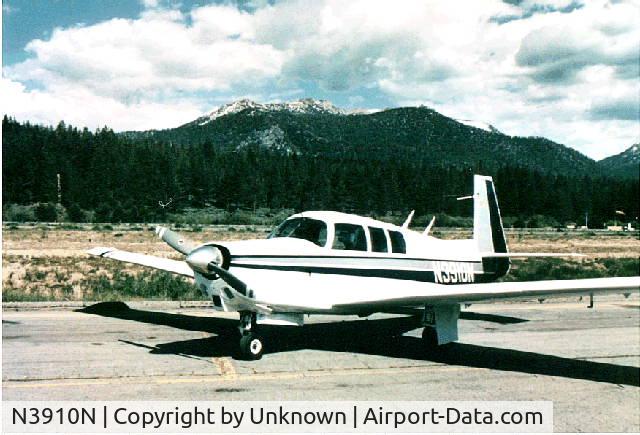 N3910N, 1968 Mooney M-20G Statesman C/N 680058, Mooney
