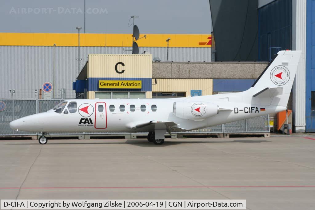 D-CIFA, 1980 Cessna 550 Citation II C/N 550-0378, visitor