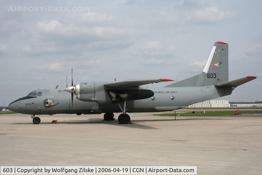 603, 1975 Antonov An-26 C/N 3603, rare visitor
