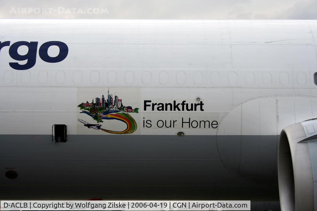 D-ACLB, Canadair CRJ-100LR (CL-600-2B19) C/N 7005, sticker on MD11F