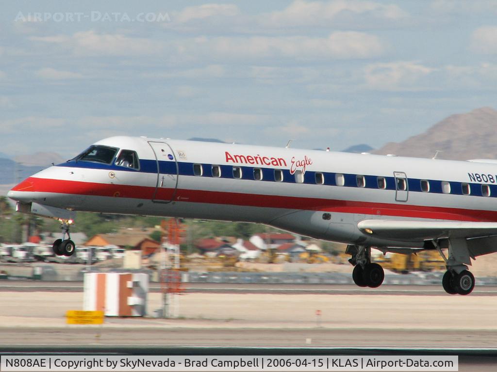 N808AE, 2001 Embraer ERJ-140LR (EMB-135KL) C/N 145519, American Eagle Airlines / 2001 Embraer EMB-135KL