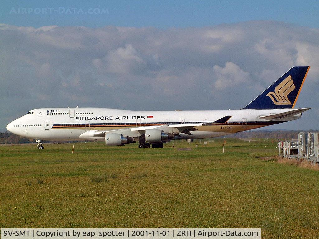 9V-SMT, 1993 Boeing 747-412 C/N 27137, ON TAXIWAY