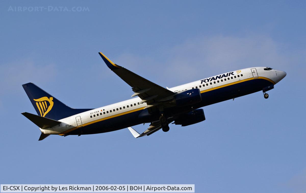 EI-CSX, 2002 Boeing 737-8AS C/N 32778, Boeing 737 8AS