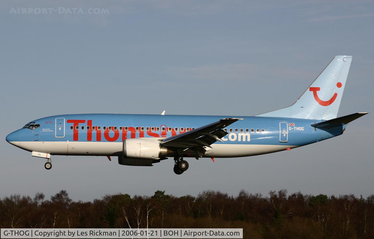 G-THOG, 1997 Boeing 737-31S C/N 29057, Boeing 737 31S