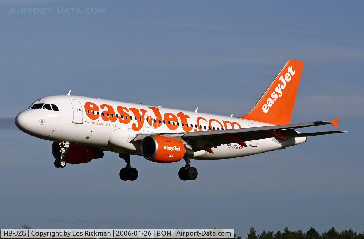 HB-JZG, 2004 Airbus A319-111 C/N 2196, Airbus A319 111