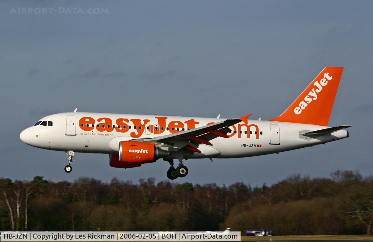 HB-JZN, 2005 Airbus A319-111 C/N 2387, Airbus A319 111