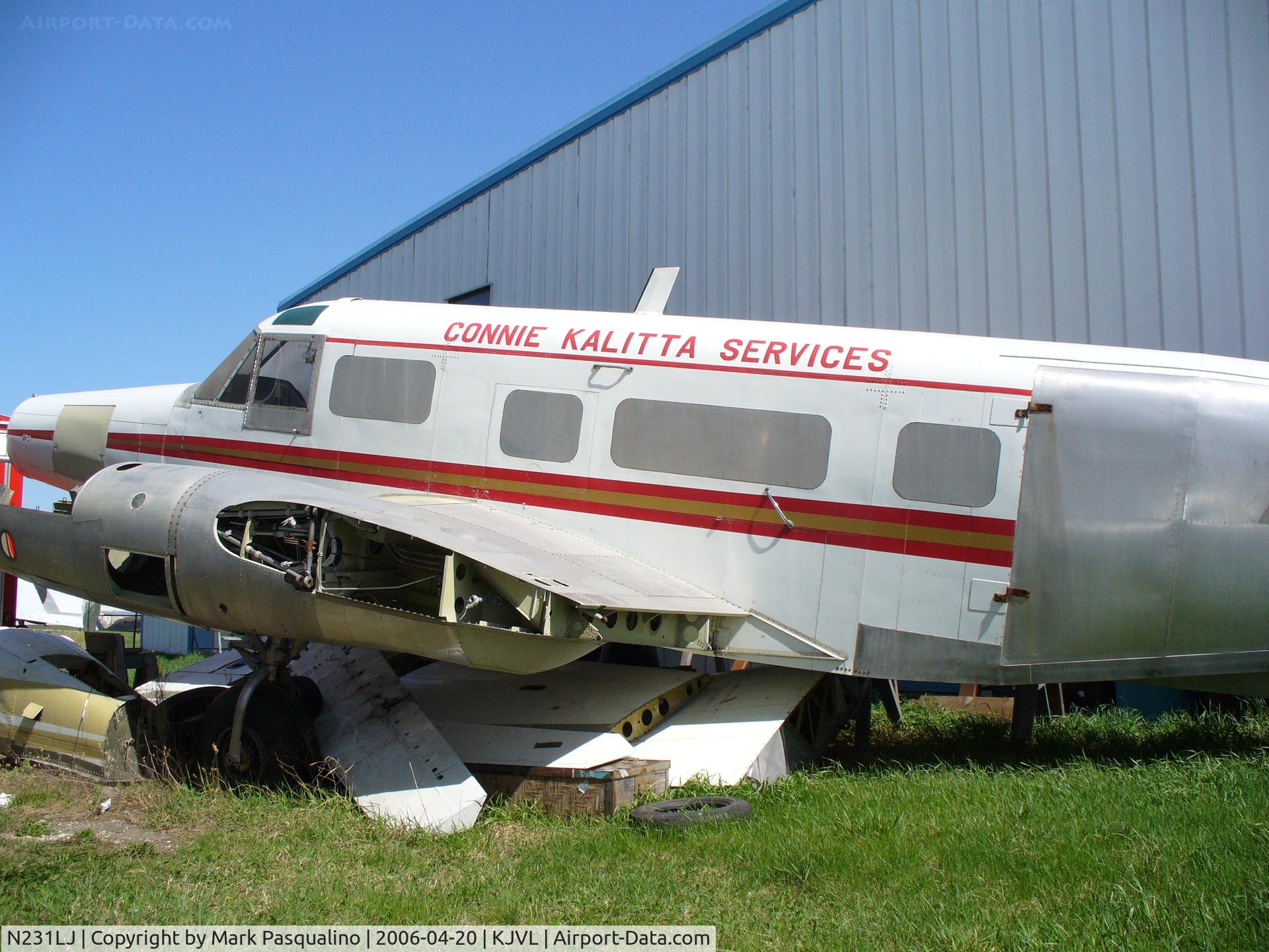 N231LJ, 1945 Beech TC-45J C/N 23835, Turbine Beech 18