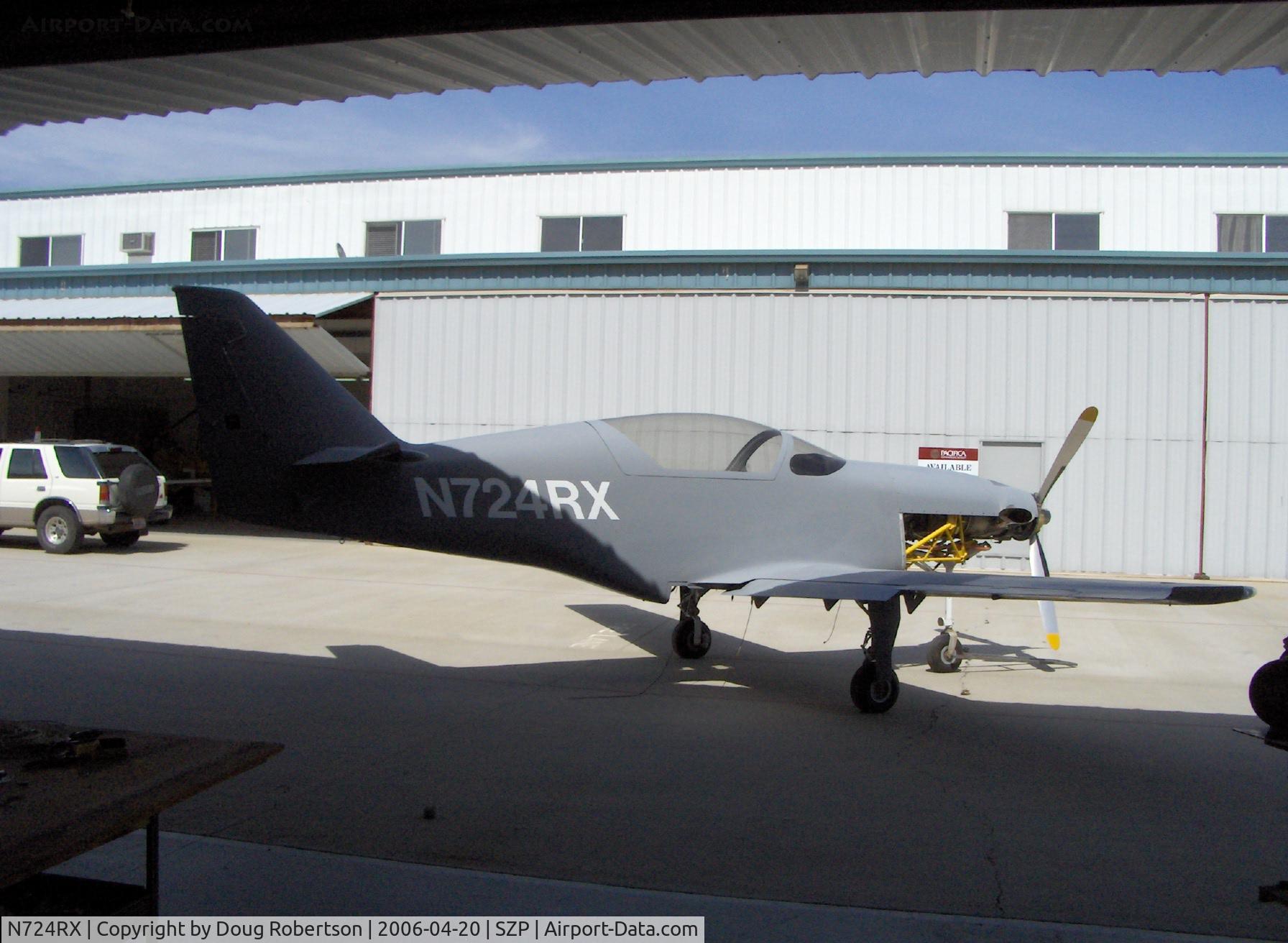 N724RX, 2006 Legend Aircraft Legend C/N 001, Dan Gray SPECIAL TURBINE LEGEND in build, Walter M-601D Turbine 724 shp