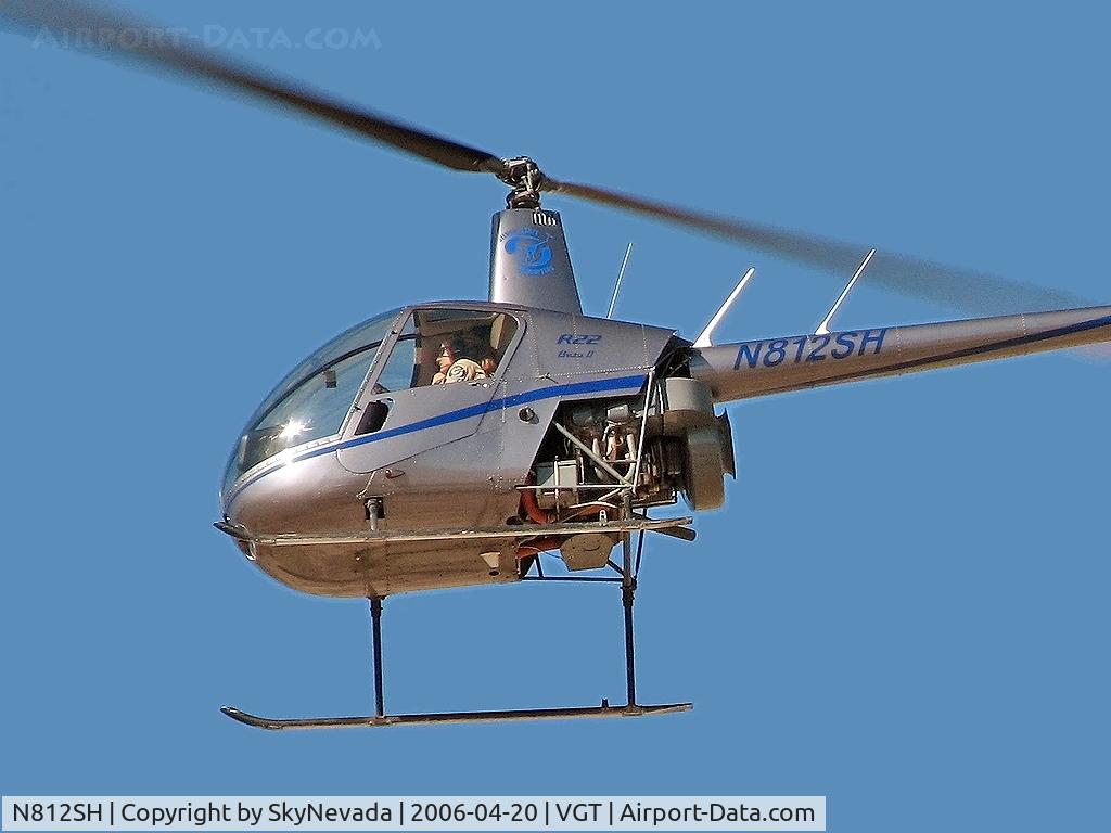 N812SH, 2004 Robinson R22 Beta C/N 3743, Silver State Helicopters / 2004 Robinson Helicopter R22 BETA