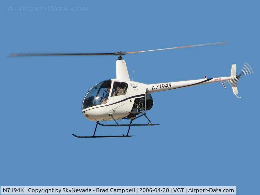 N7194K, 2000 Robinson R22 BETA C/N 3146, Private Owner - Running Water Land & Cattle Co. / 2000 Robinson Helicopter R22 BETA