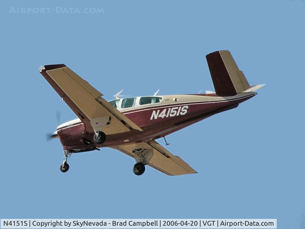 N4151S, 1975 Beech V35B Bonanza C/N D-9746, Great Western Satellite Communications & Enter Co. / 1975 Beech V35B