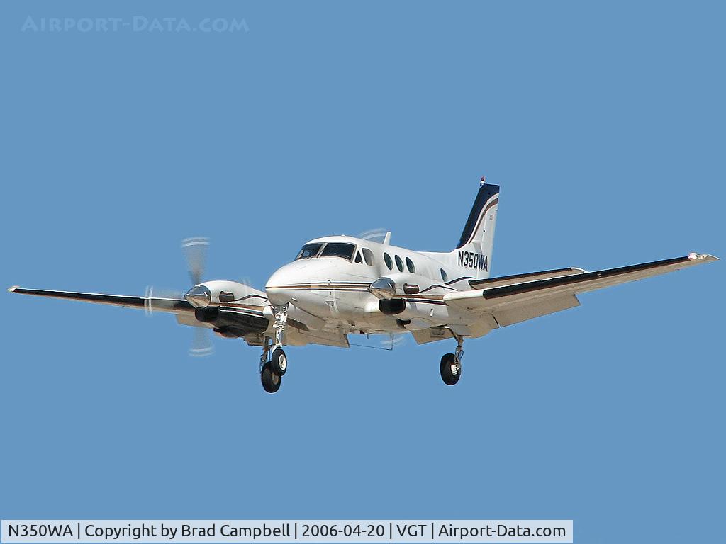 N350WA, 1978 Beech C90 King Air C/N LJ-762, Privately Owned - Olympia, Washington / 1998 Armstrong Walker R RAF 2000 GTX SS
