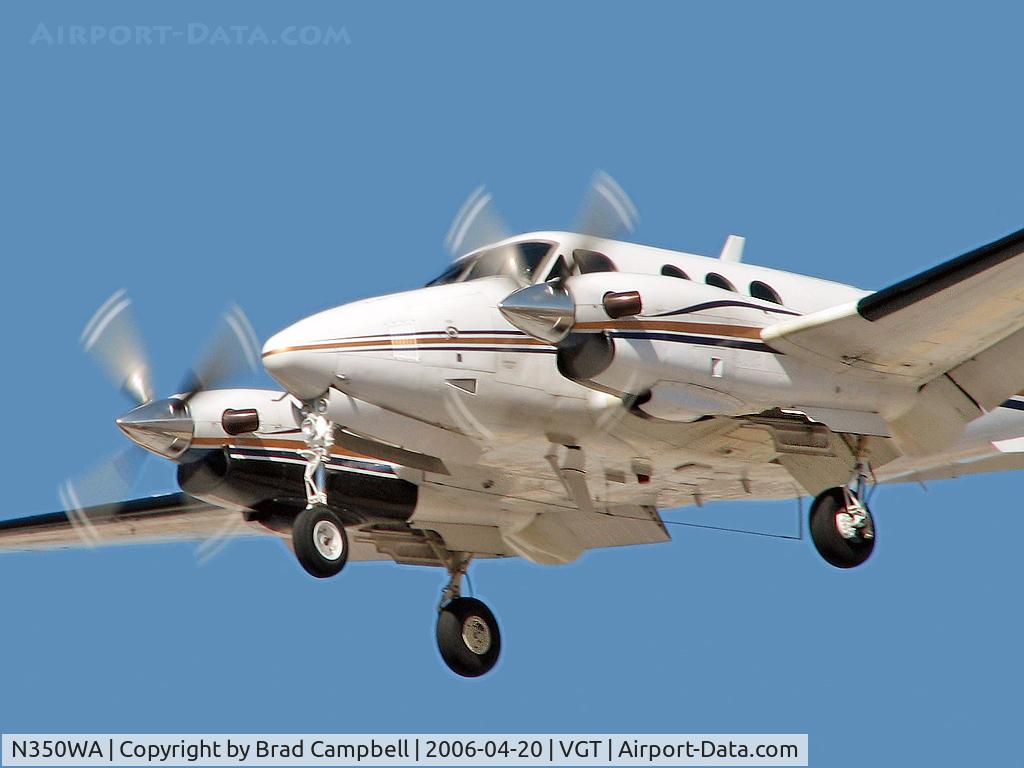 N350WA, 1978 Beech C90 King Air C/N LJ-762, Privately Owned - Olympia Washington / 1998 Armstrong Walker R RAF 2000 GTX SS