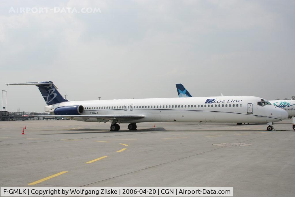 F-GMLK, 1988 McDonnell Douglas MD-83 (DC-9-83) C/N 49672, Soccer charter from Sevilla, Spain