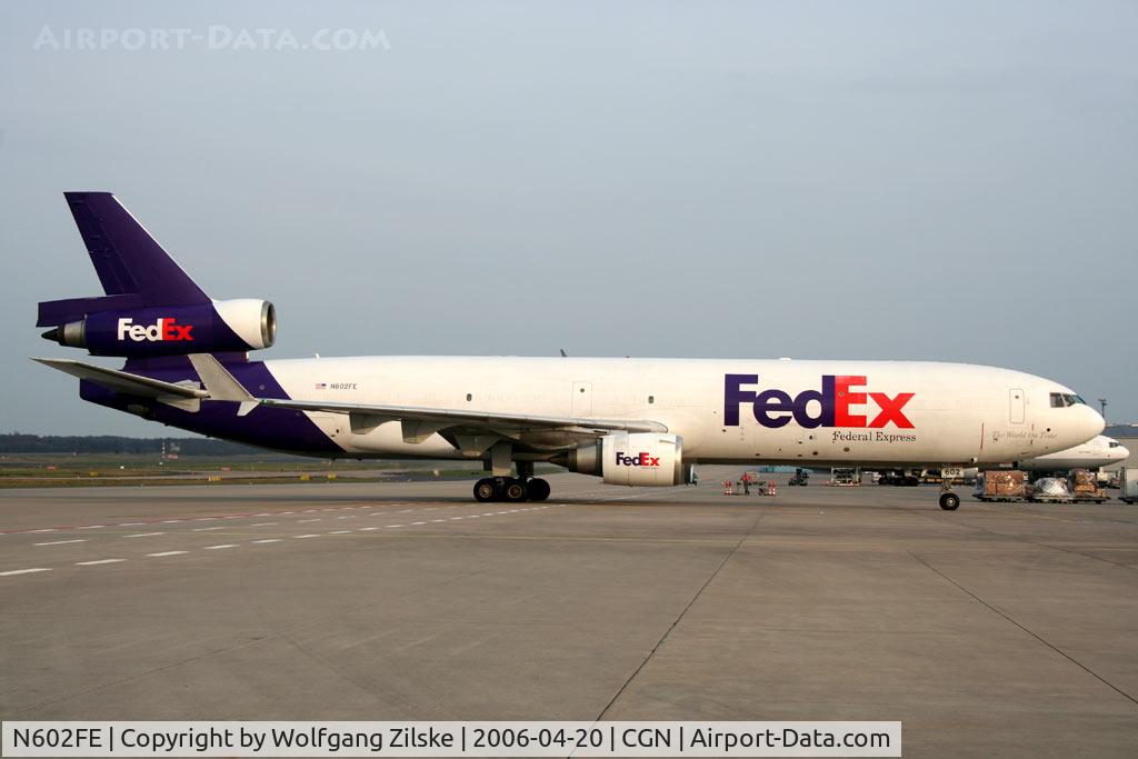 N602FE, 1990 McDonnell Douglas MD-11F C/N 48402, freighter