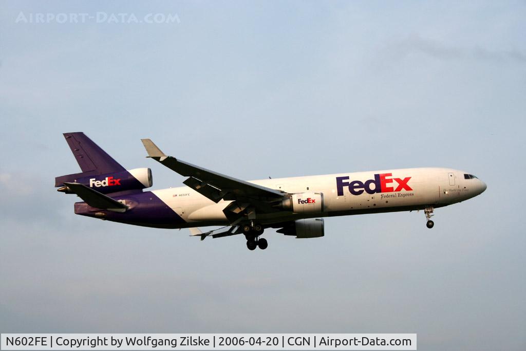 N602FE, 1990 McDonnell Douglas MD-11F C/N 48402, freighter