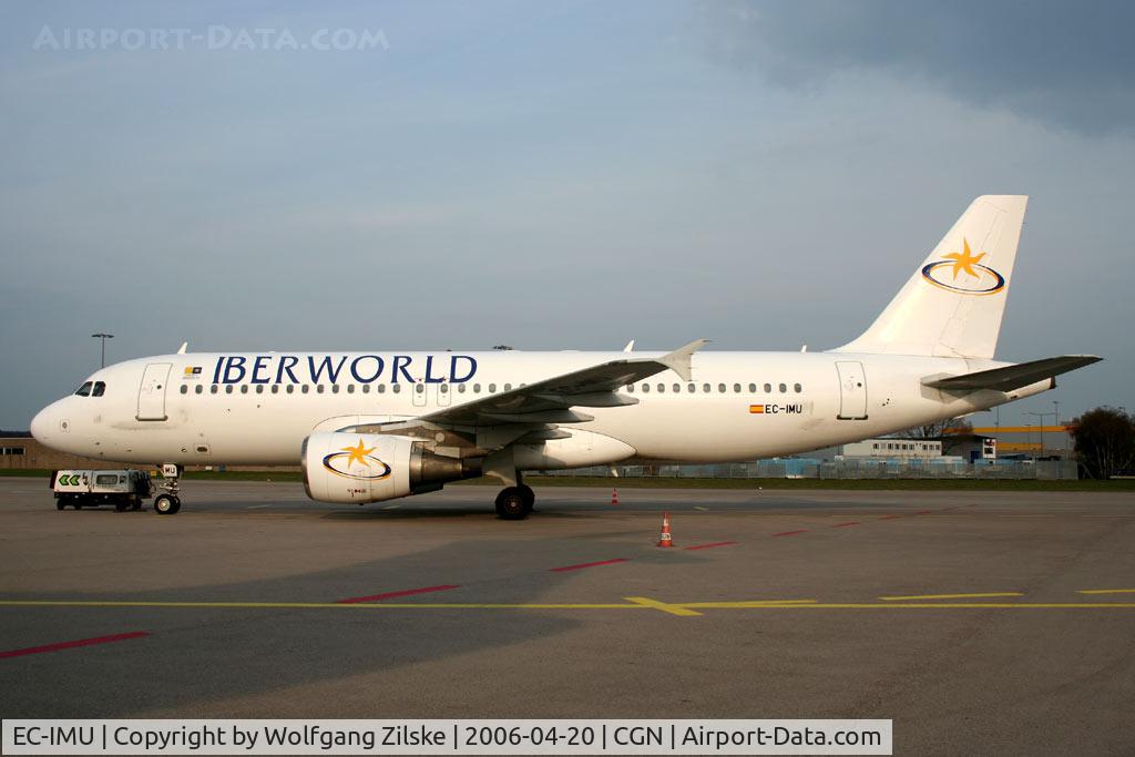 EC-IMU, 1999 Airbus A320-214 C/N 1130, Soccer charter from Sevilla, Spain