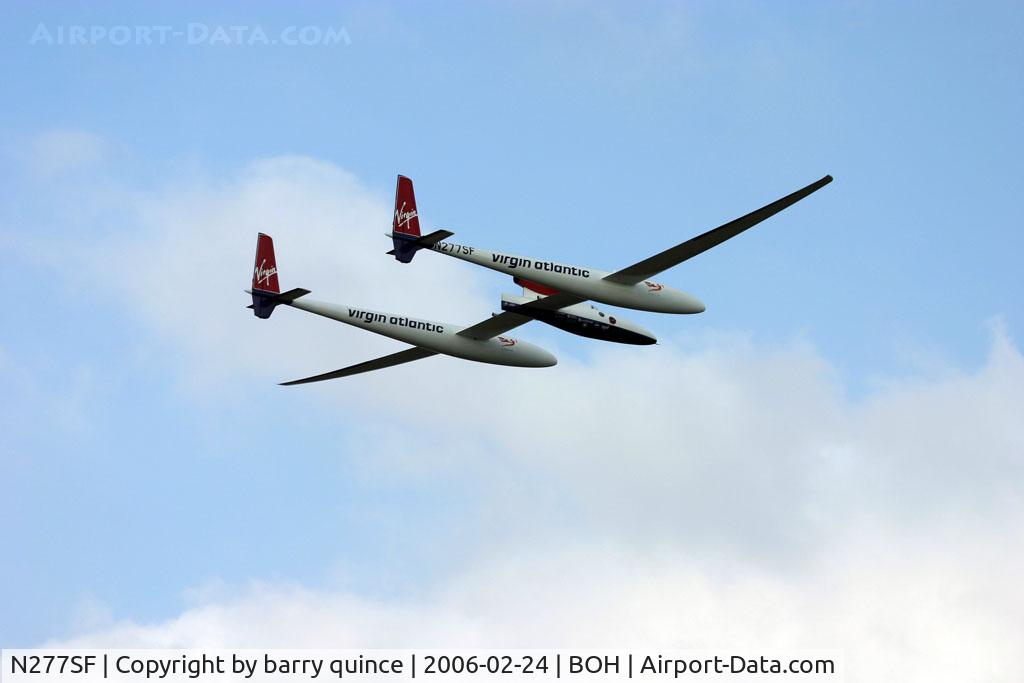 N277SF, 2004 Scaled Composites SC.311 GlobalFlyer C/N 001, GLOBALFLYER TEST FLIGHT BOURNEMOUTH UK [BOH]
