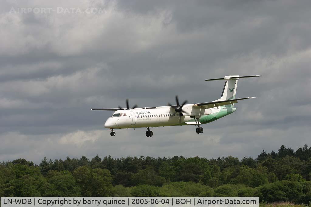 LN-WDB, 2002 De Havilland Canada DHC-8-402Q Dash 8 C/N 4070, DASH 8
