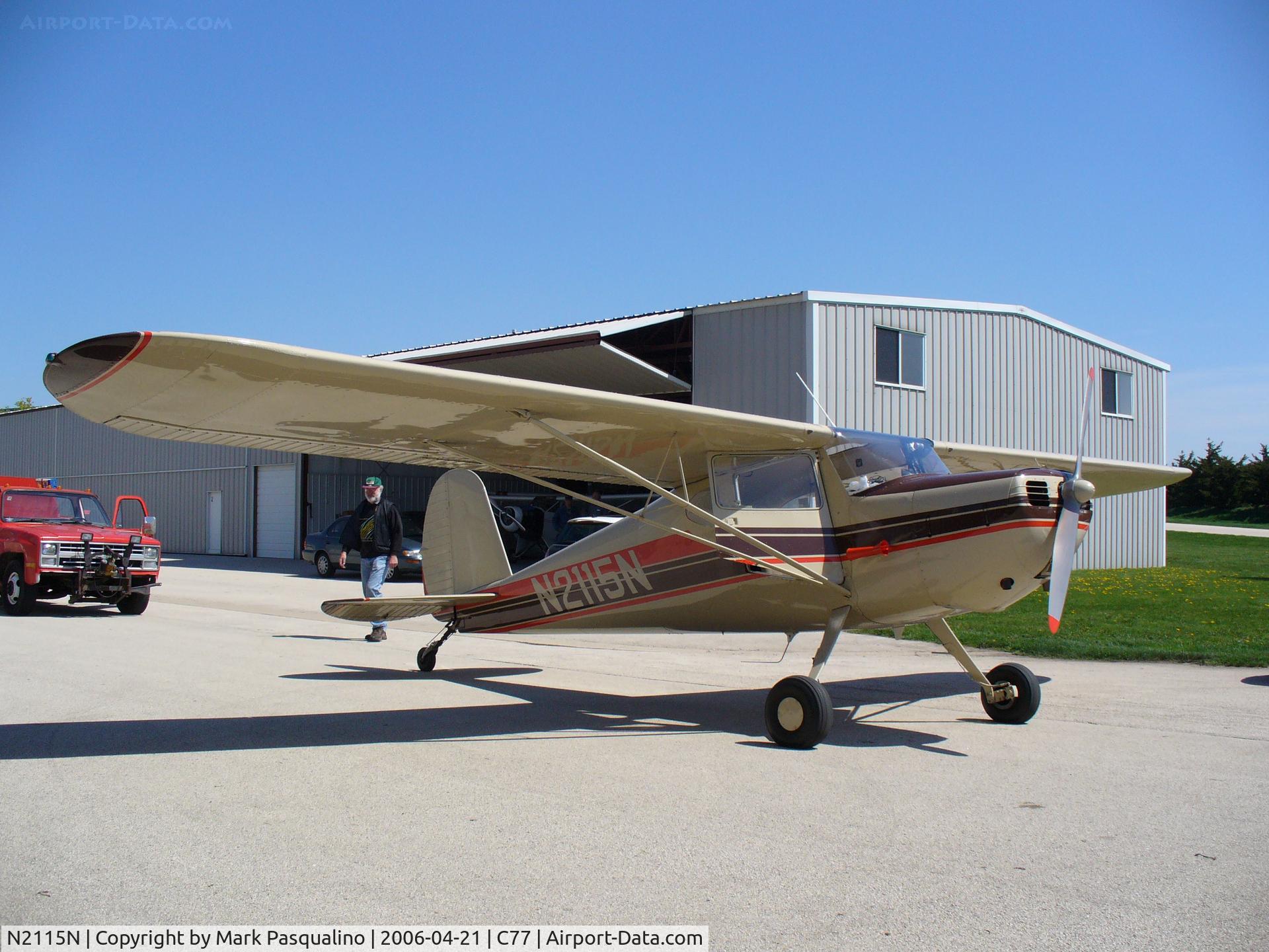 N2115N, 1947 Cessna 140 C/N 12351, Cessna 140