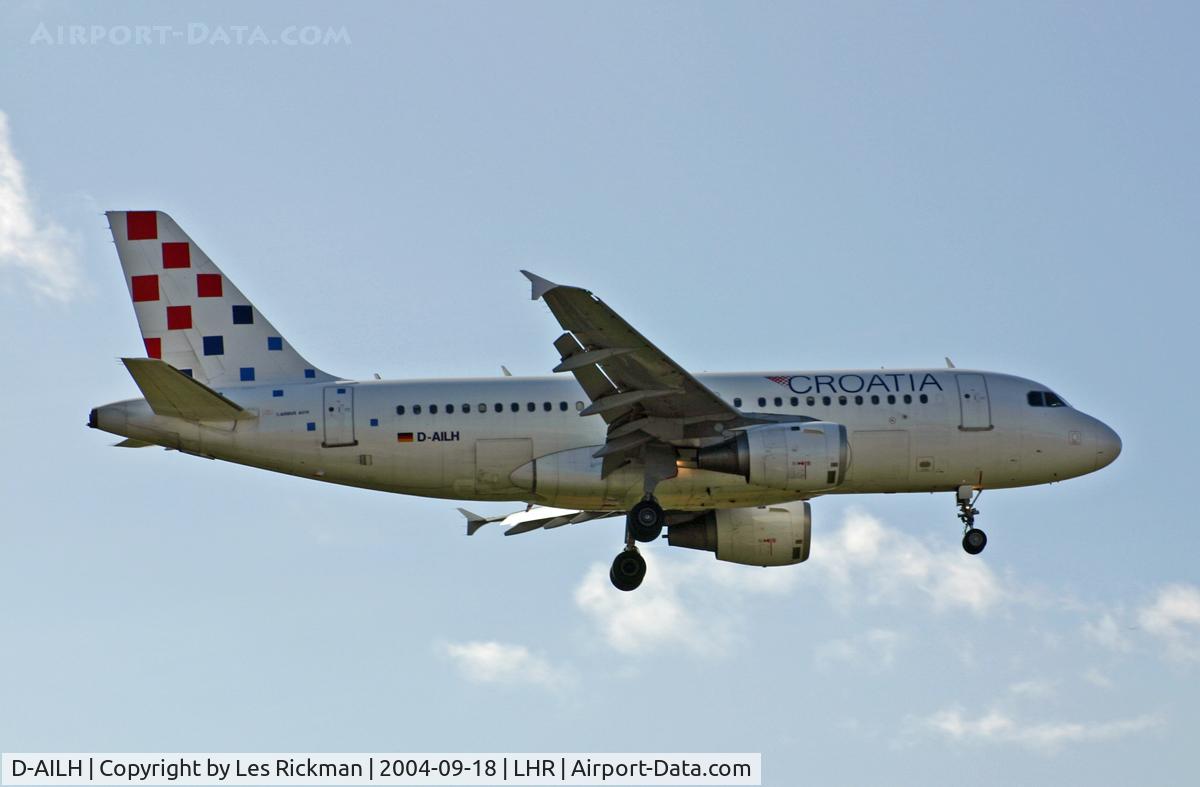 D-AILH, 1997 Airbus A319-114 C/N 641, Airbus A319 114