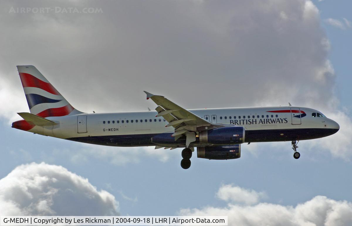 G-MEDH, 2003 Airbus A320-232 C/N 1922, Airbus A320 232