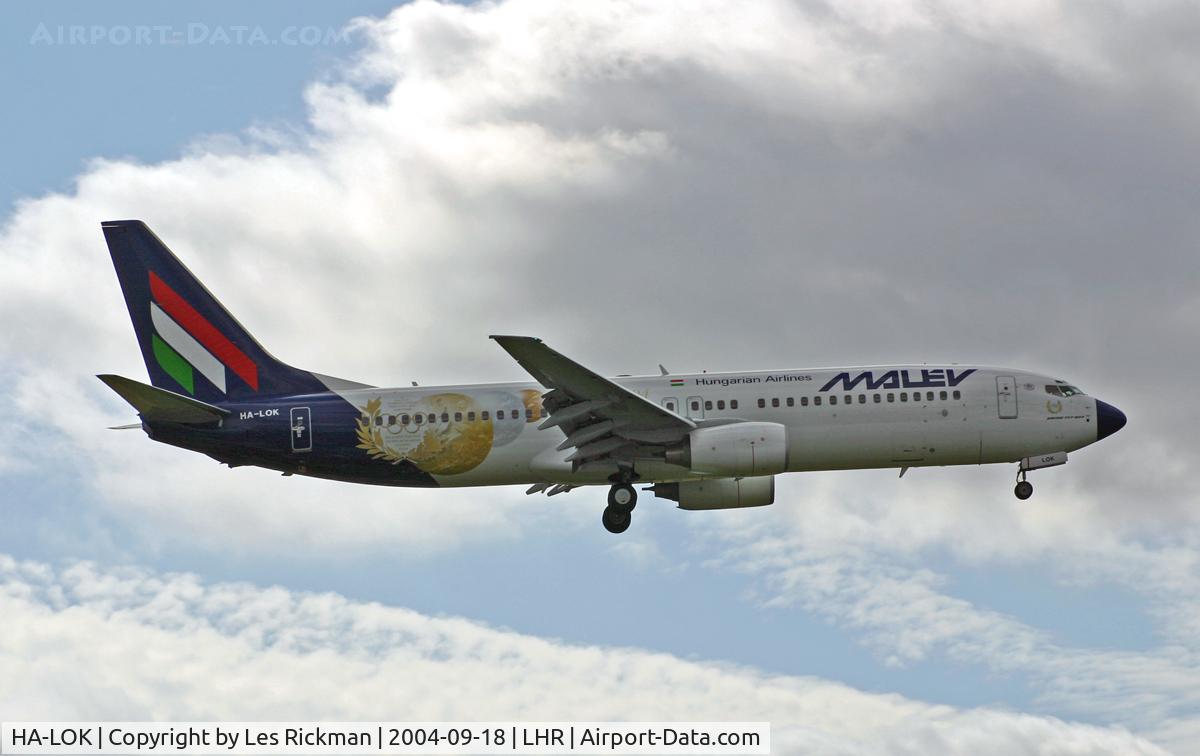 HA-LOK, 2004 Boeing 737-8Q8 C/N 30669, Boeing 737 7Q8