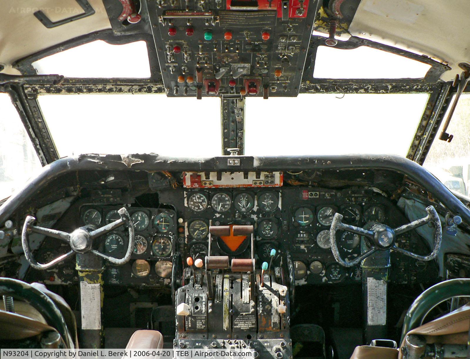 N93204, 1950 Martin 202A C/N 14074, Welcome to the front office of the world's last Martin 202