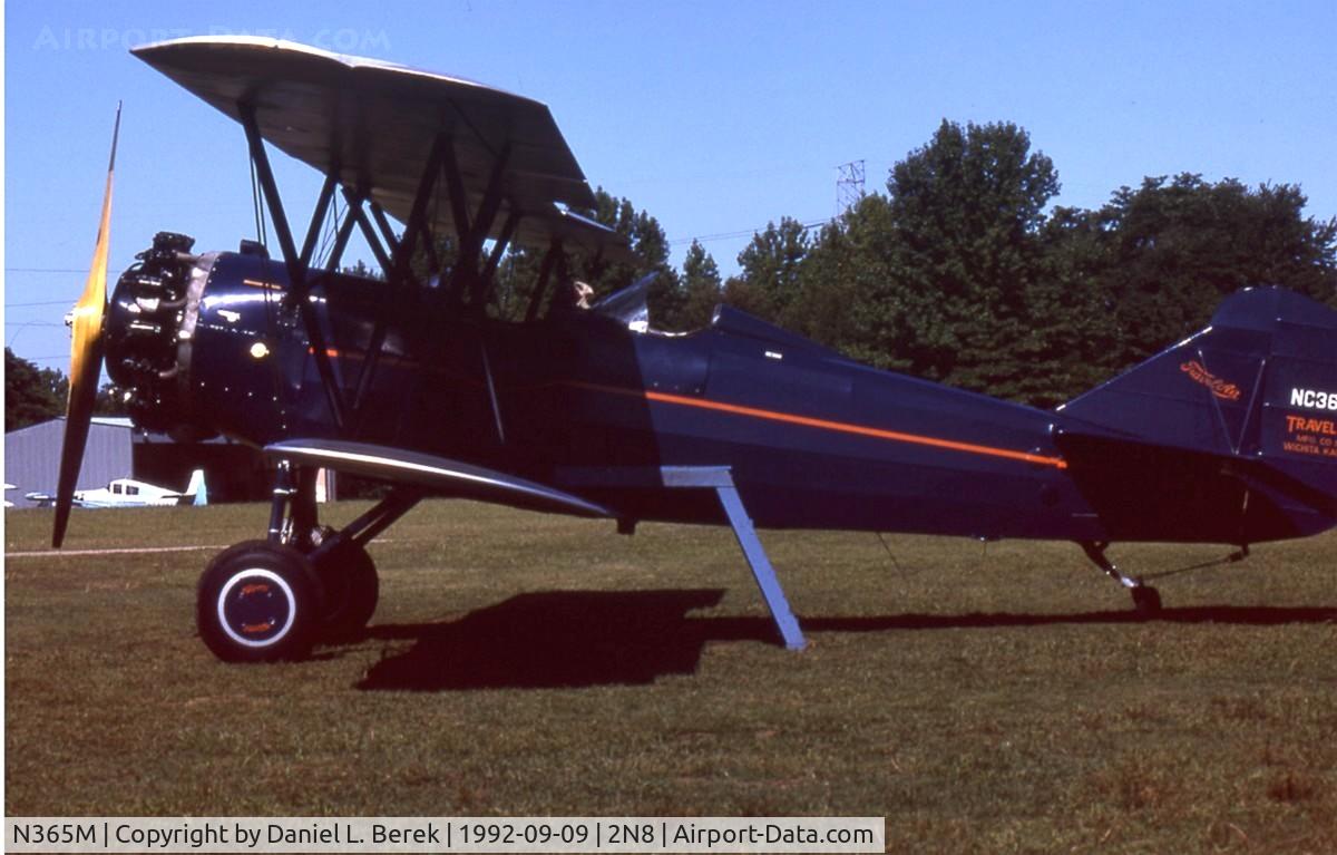 N365M, Curtiss-Wright Travel Air 4000 C/N 1297, This beautifully restored and very rare Travel Air 4000, NC365M, delighted passengers and ground spectators alike, until a tragic crash on August 7, 1993, which killed her pilot and two passengers.