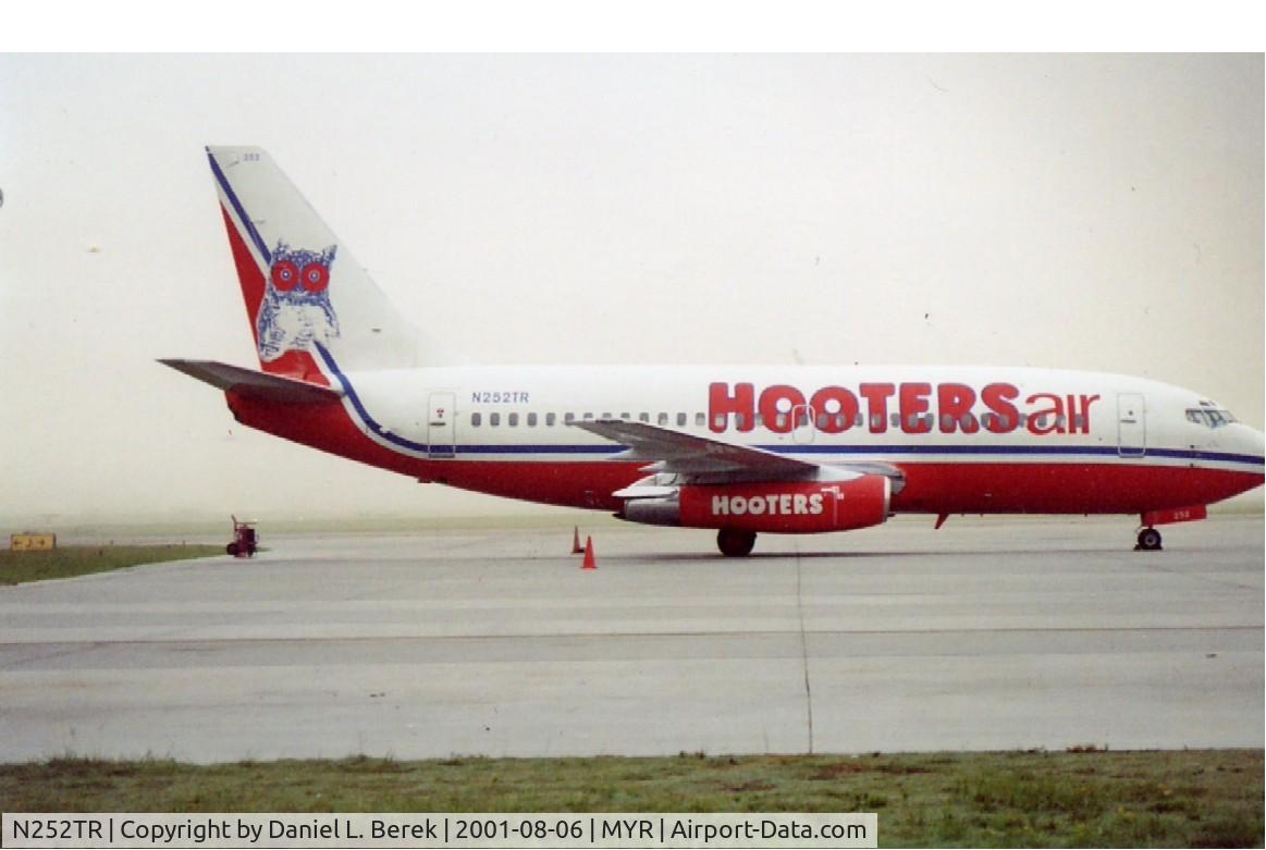 N252TR, 1983 Boeing 737-228 C/N 23001, For a while, N252TR flew for Hooters Air.