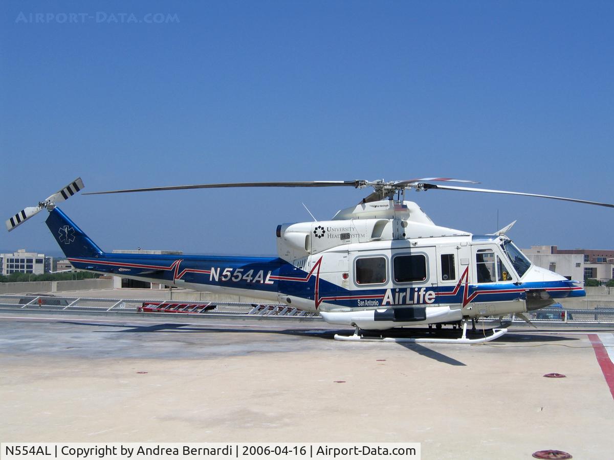 N554AL, 1981 Bell 412 C/N 33017, The oldest B412 in San Antonio AirLife's fleet