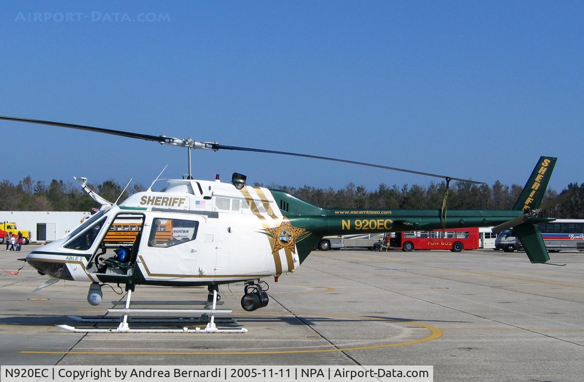 N920EC, Bell OH-58C Kiowa C/N 40805, On static display during 2005 NAS Pensacola Air Show
