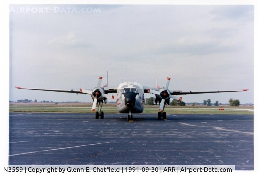 N3559, 1953 Fairchild C-119G Flying Boxcar C/N 10870, ex RCAF C-119F 22118