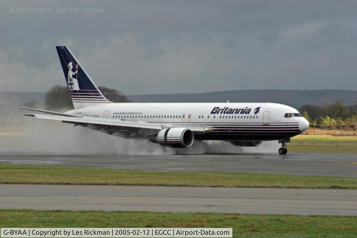 G-BYAA, 1991 Boeing 767-204 C/N 25058, Boeing 767 204ER