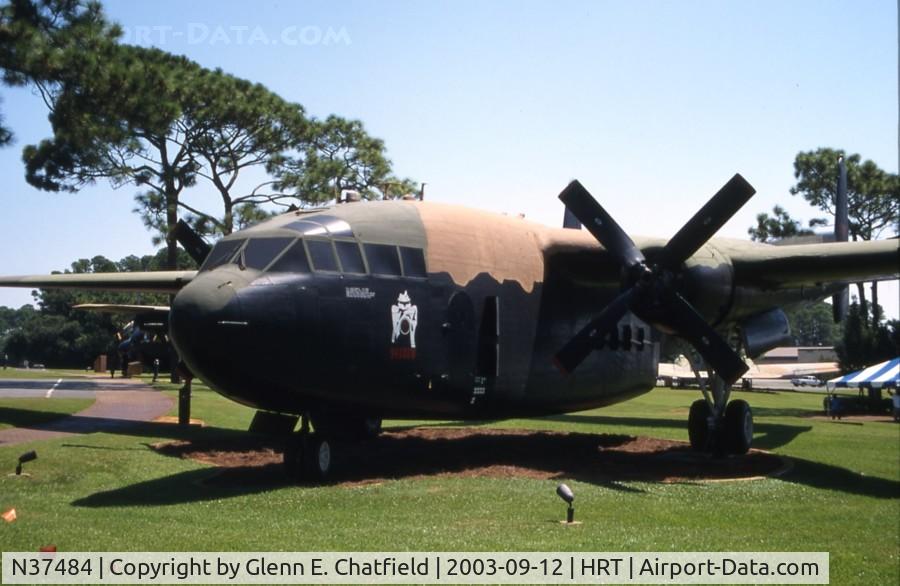 N37484, Fairchild C-119L C/N 11155, AC-119G 53-3144 at Hurlburt Field, FL