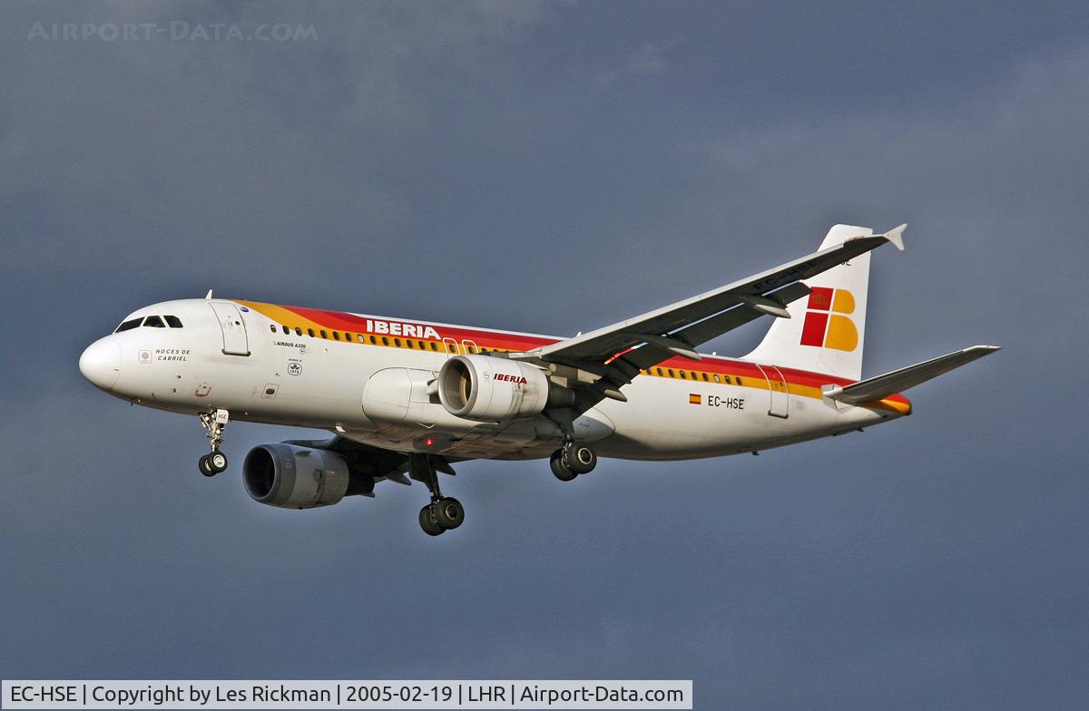 EC-HSE, 2000 Airbus A320-214 C/N 1229, Airbus A320 214