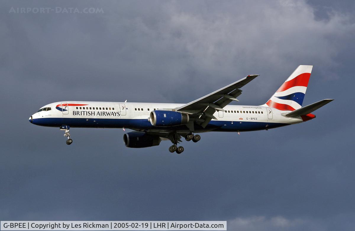 G-BPEE, 1991 Boeing 757-236 C/N 25060, Boeing 757 236