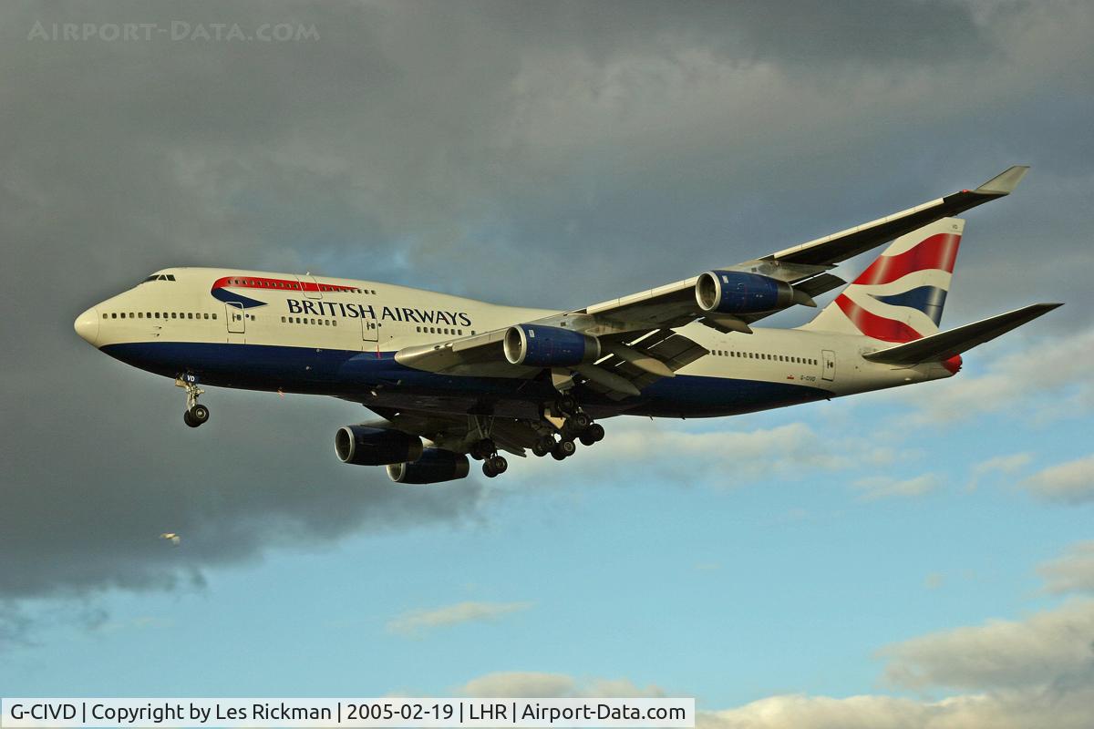G-CIVD, 1994 Boeing 747-436 C/N 27349, Boeing 747 436