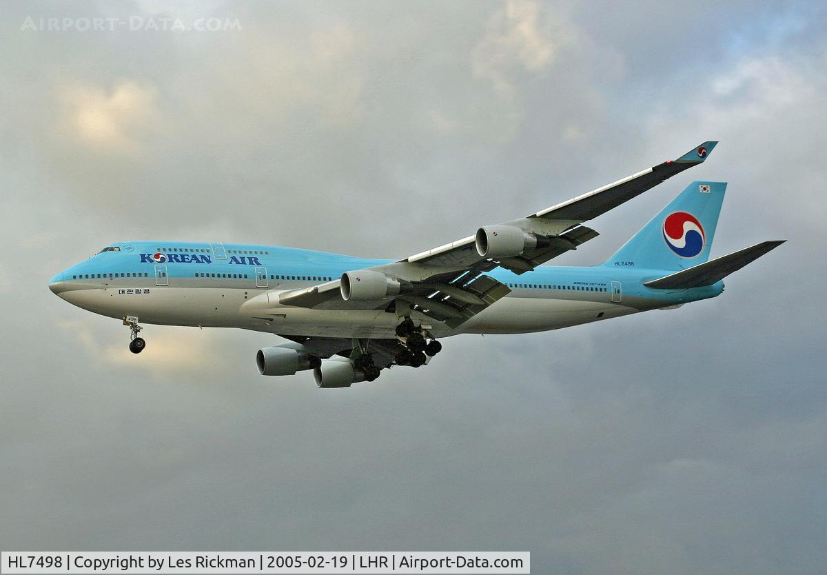 HL7498, 1996 Boeing 747-4B5 C/N 26402, Boeing 747 4B5